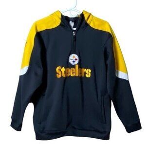 Steelers NFL Team Apparel Youth Hoodie‎ Size XL Football Sports Pittsburg…